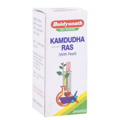 Baidyanath Jhansi Kamdudha Ras (Moti. Yukta)