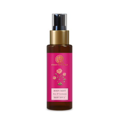 Forest Essentials Body Mist Rose & Cardamom