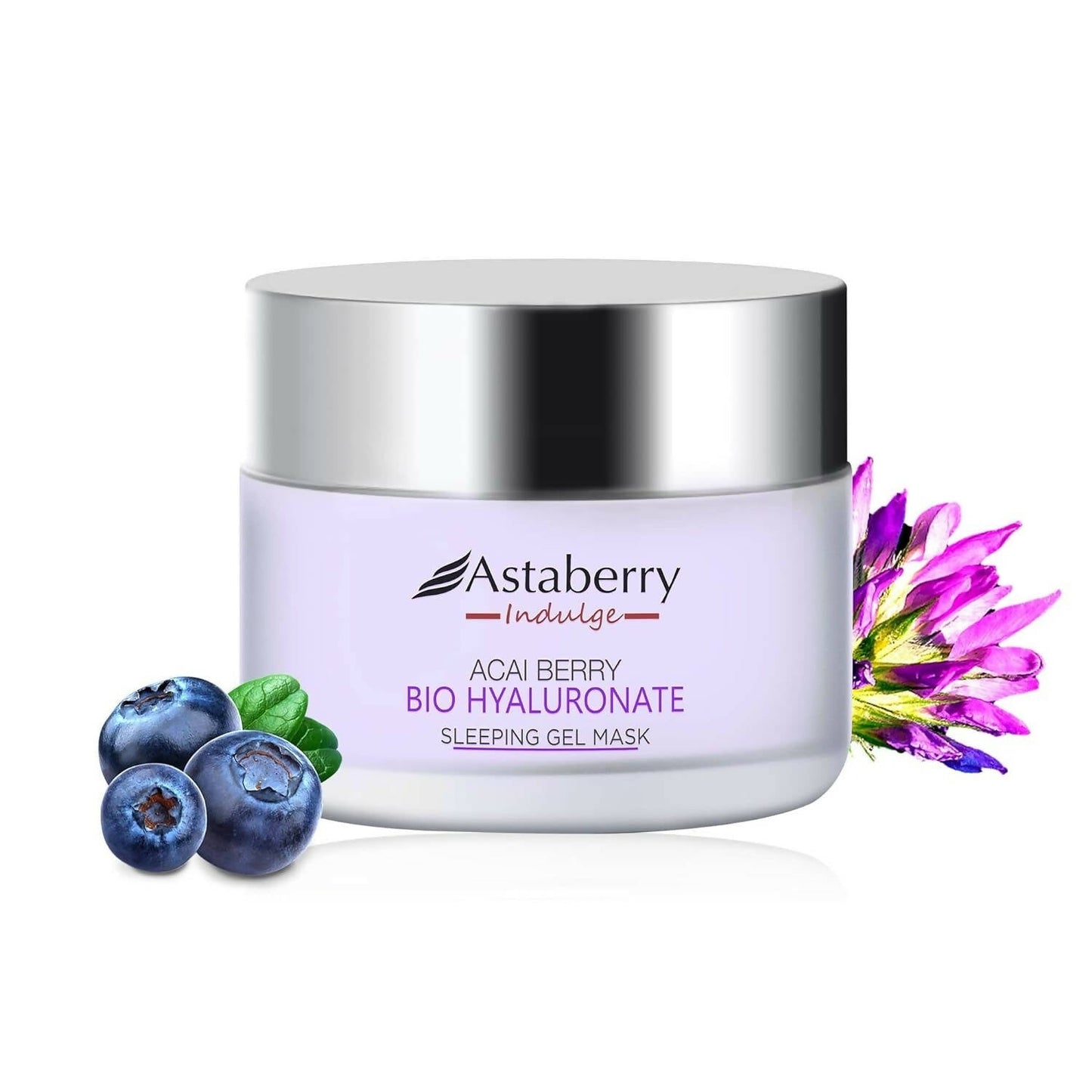 Astaberry Indulge Acai Berry Bio Hyaluronate Sleeping Gel Mask - usa canada australia