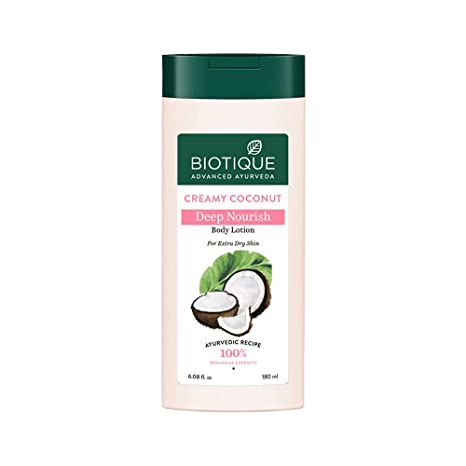 Biotique Bio Creamy Coconut Ultra Rich Body Lotion - BUDNE