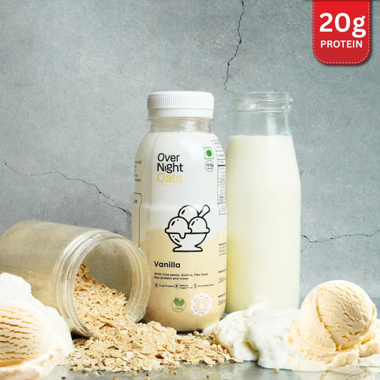 OverNightOats Vegan Vanilla Oatmeal