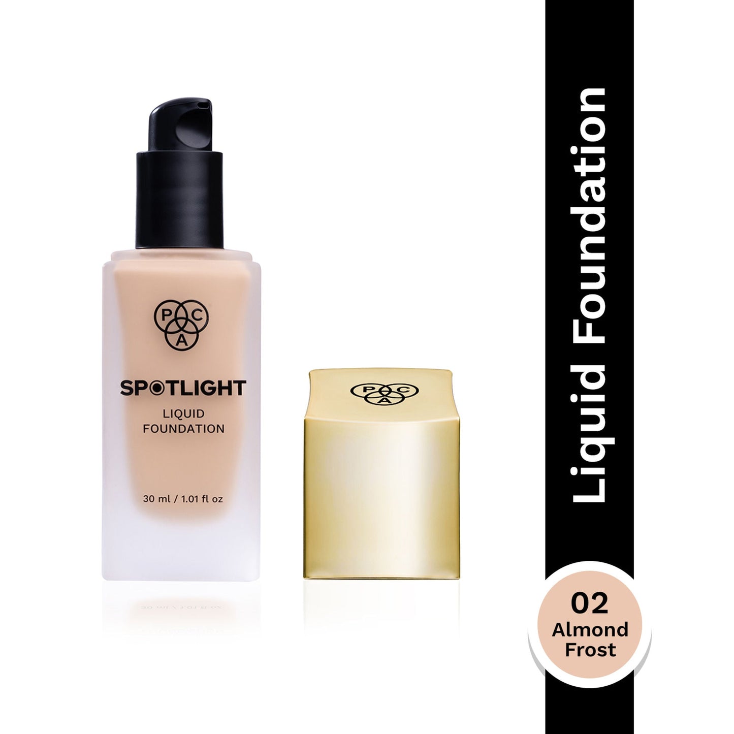 PAC Studio Spotlight Liquid Foundation - 02 Almond Frost