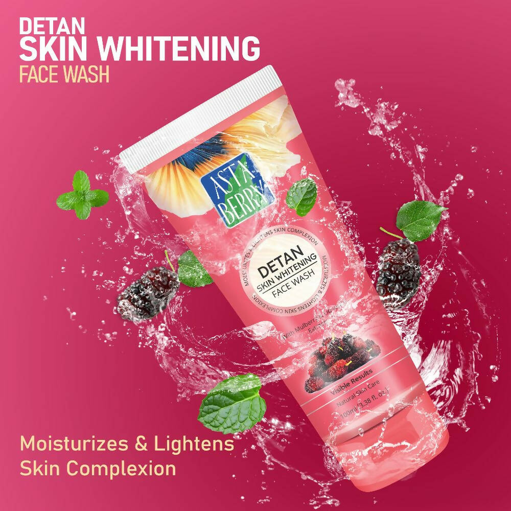 Astaberry De-Tan Skin Whitening Face Wash