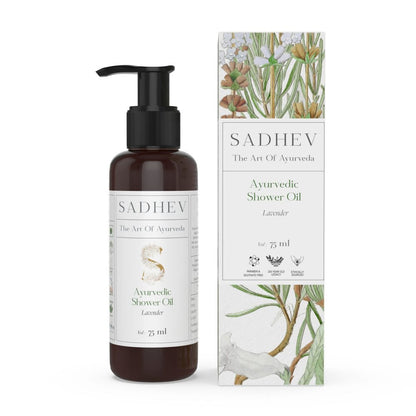 Sadhev Ayurvedic Lavender Shower Oil