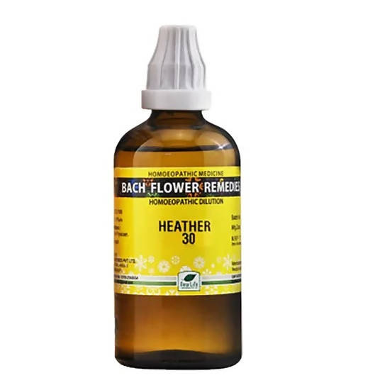 New Life Homeopathy Bach Flower Remedies Heather 30 Dilution
