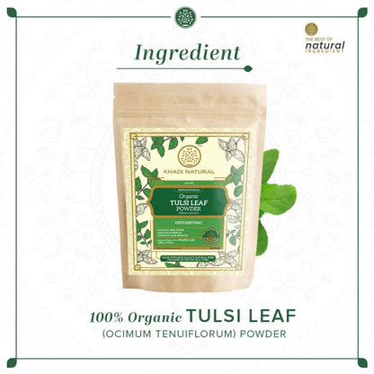 Khadi Natural Organic Tulsi Leaf Powder