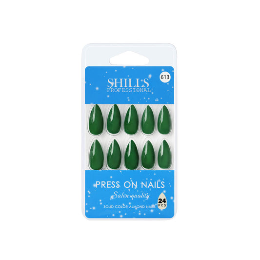 Shills Professional Reusable Press On Nails Almond - SPN613