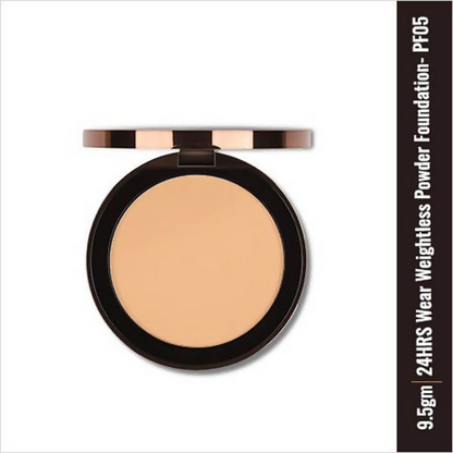 Colorbar 24Hrs Wear Weightless Powder Foundation - PF 5