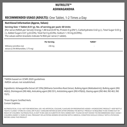 Nutrilite Ashwagandha Tablets