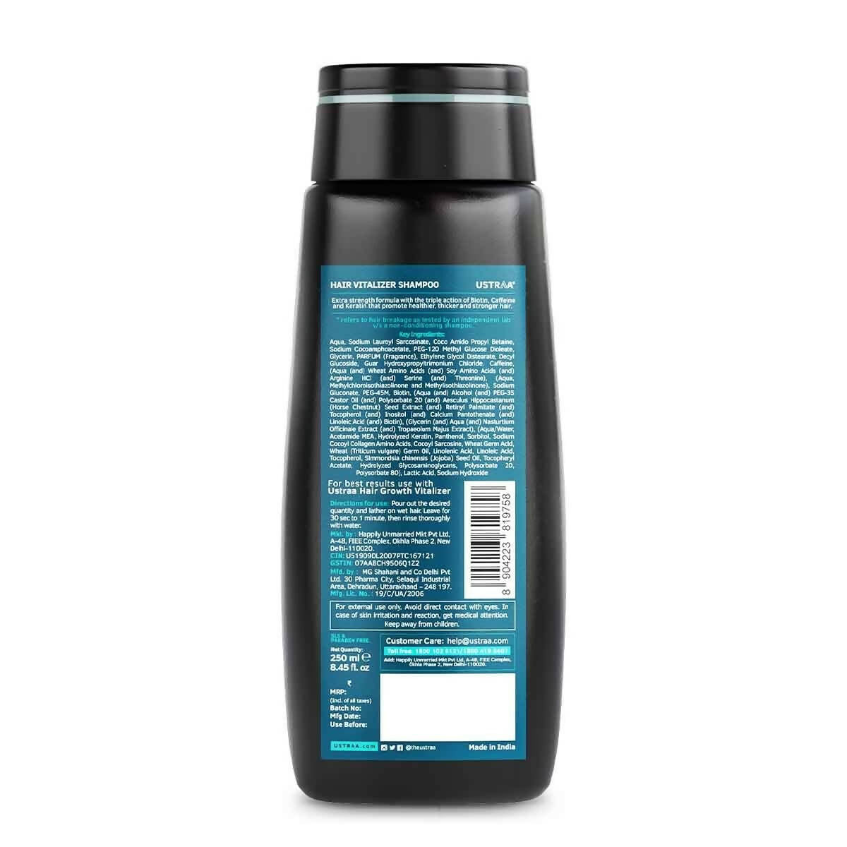 Ustraa Hair Vitalizer Shampoo