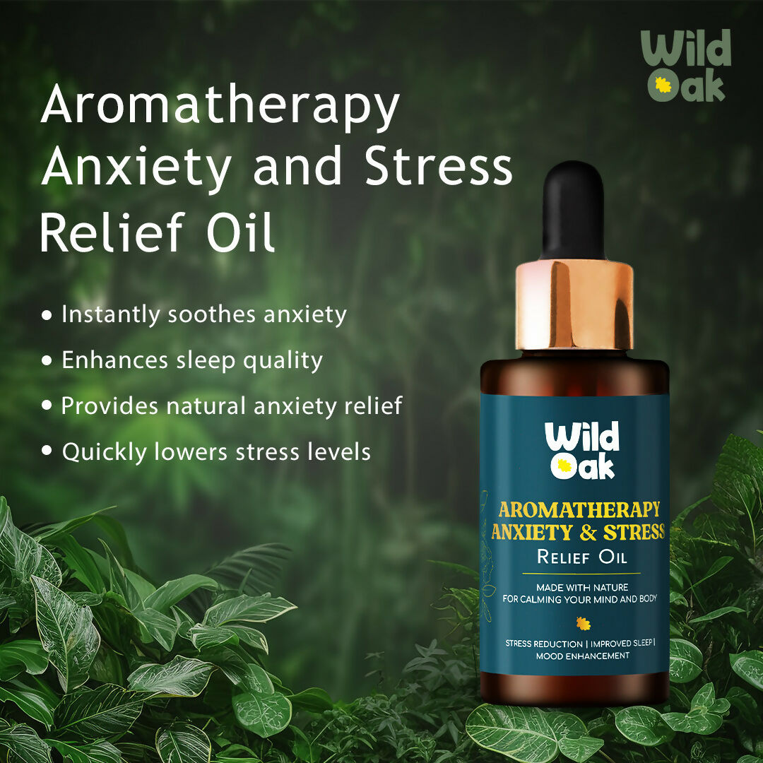 Wild Oak Aromatherapy Anxiety & Stress Relief Oil