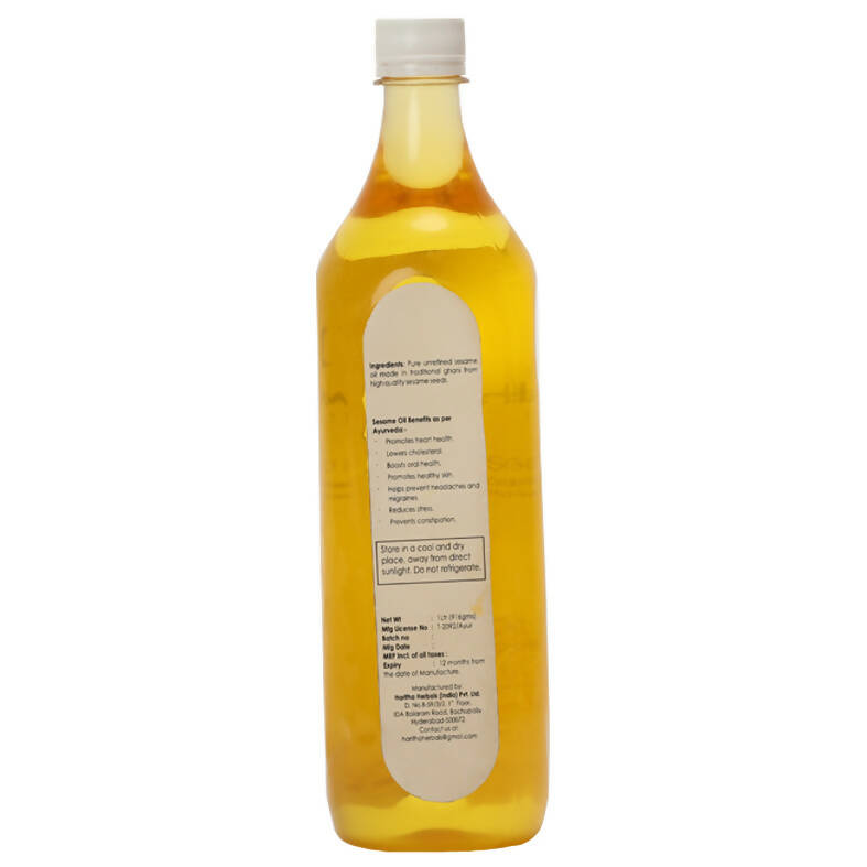 Haritha Herbals Sesame Cold-Pressed Oil