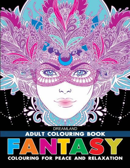 Dreamland Fantasy- Colouring Book for Adults -  buy in usa 