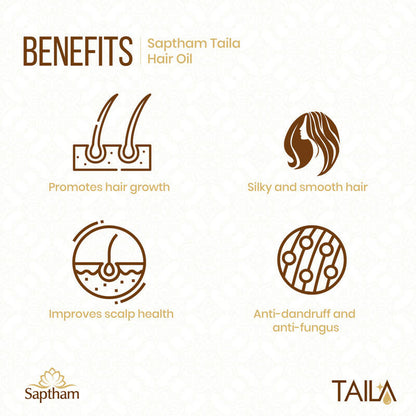 Saptham Taila 100% Natural Hair Oil