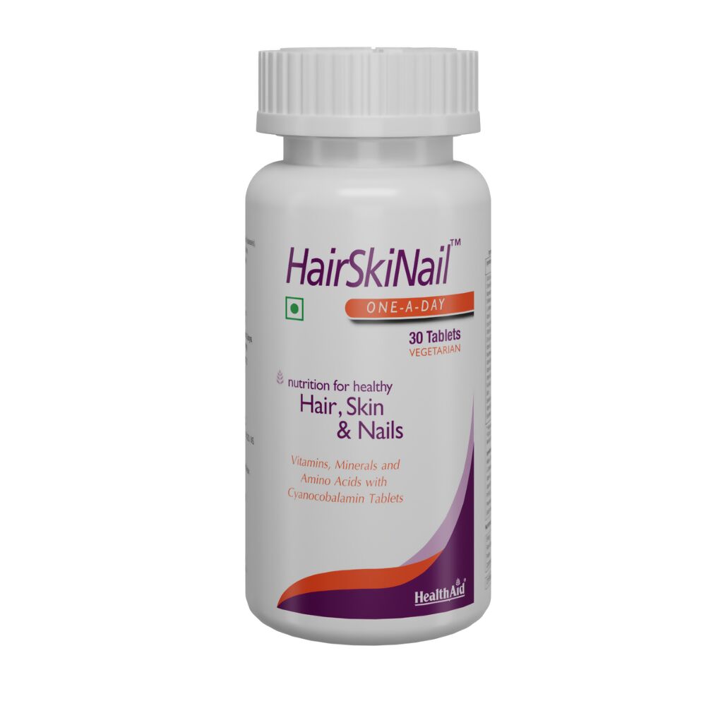 HealthAid HairSkiNail (Multivitamins for Hair, Skin and Nail) Tablets