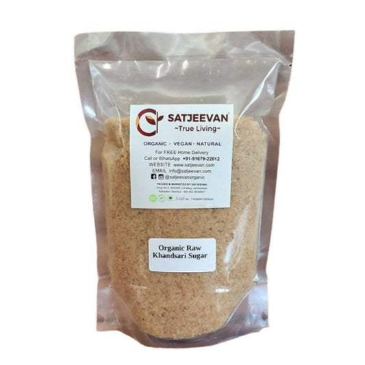 Satjeevan Organic Raw Khandsari Sugar