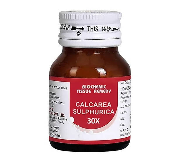 Bakson's Homeopathy Calcarea Sulphurica Biochemic Tablets