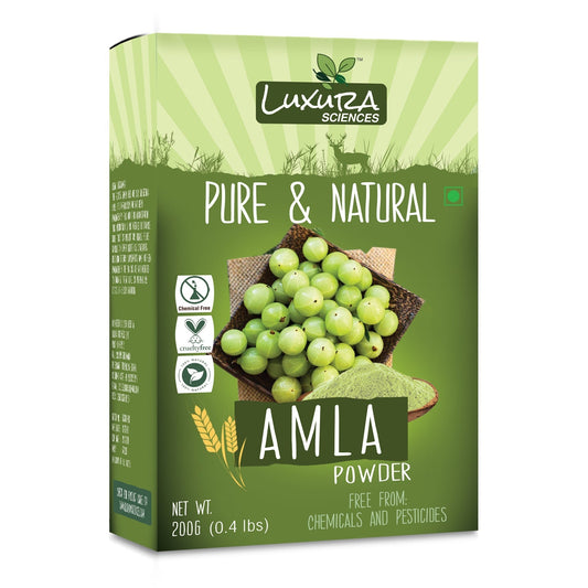 Luxura Sciences Pure Amla Powder For Hair Growth -  USA 