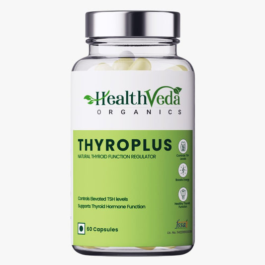 Health Veda Organics Thyroplus Capsules - BUDNE