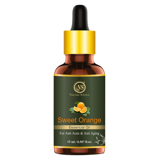 Nuerma Science Sweet Orange Essential Oil for Anti-Acne & Anti-Aging
