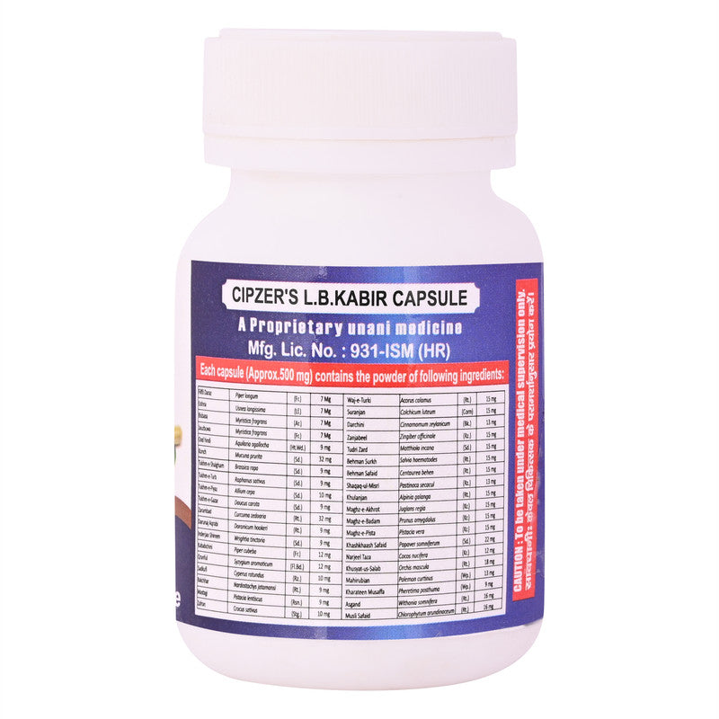 Cipzer L.B.Kabir Capsules - usa canada australia