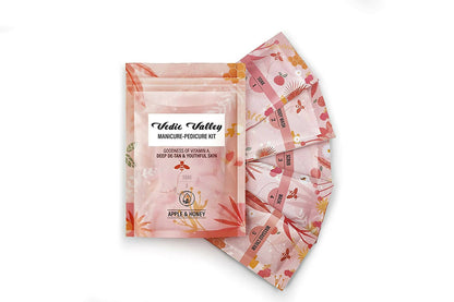 Vedic Valley Manicure and Pedicure Kit - Apple & Honey