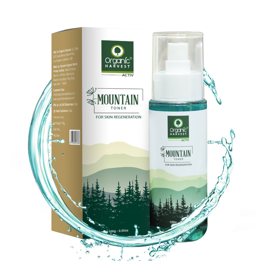 Organic Harvest Mountain Toner For Skin Regeneration