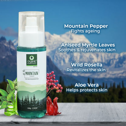 Organic Harvest Mountain Toner For Skin Regeneration