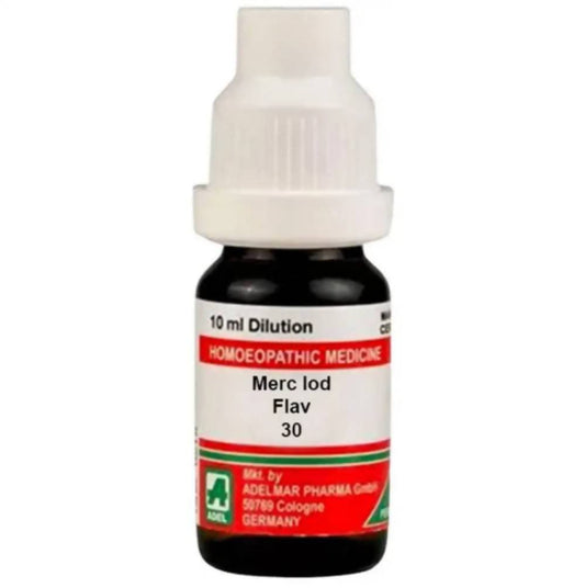 Adel Homeopathy Merc Iod Flav Dilution