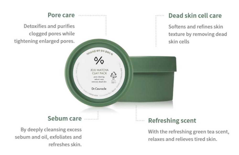 Dr.Ceuracle Jeju Matcha Clay Pack