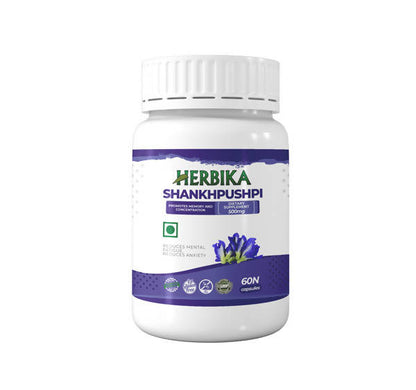 Herbika Shankhpushpi Capsules -  usa australia canada 