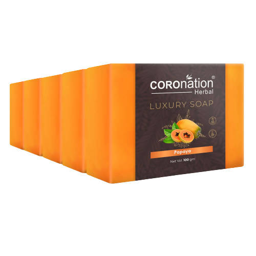 Coronation Herbal Papaya Luxury Soap - usa canada australia