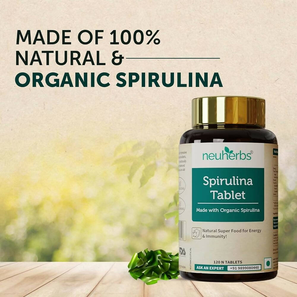 Neuherbs Organic Spirulina Tablets