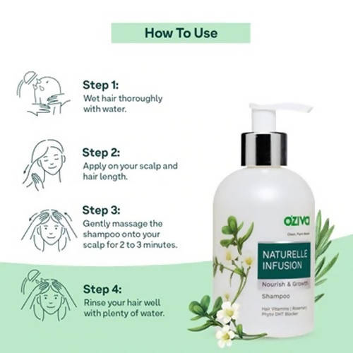 OZiva Naturelle Infusion Nourish & Growth Shampoo