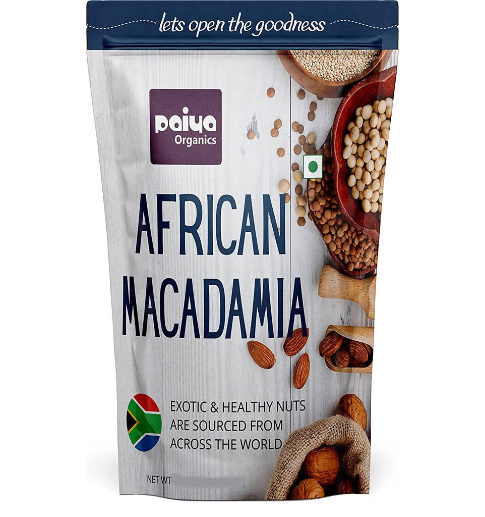 Paiya Organics African Macadamia Exotic & Healthy Nuts