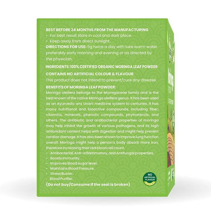 Nutriorg Certified Organic Moringa Powder