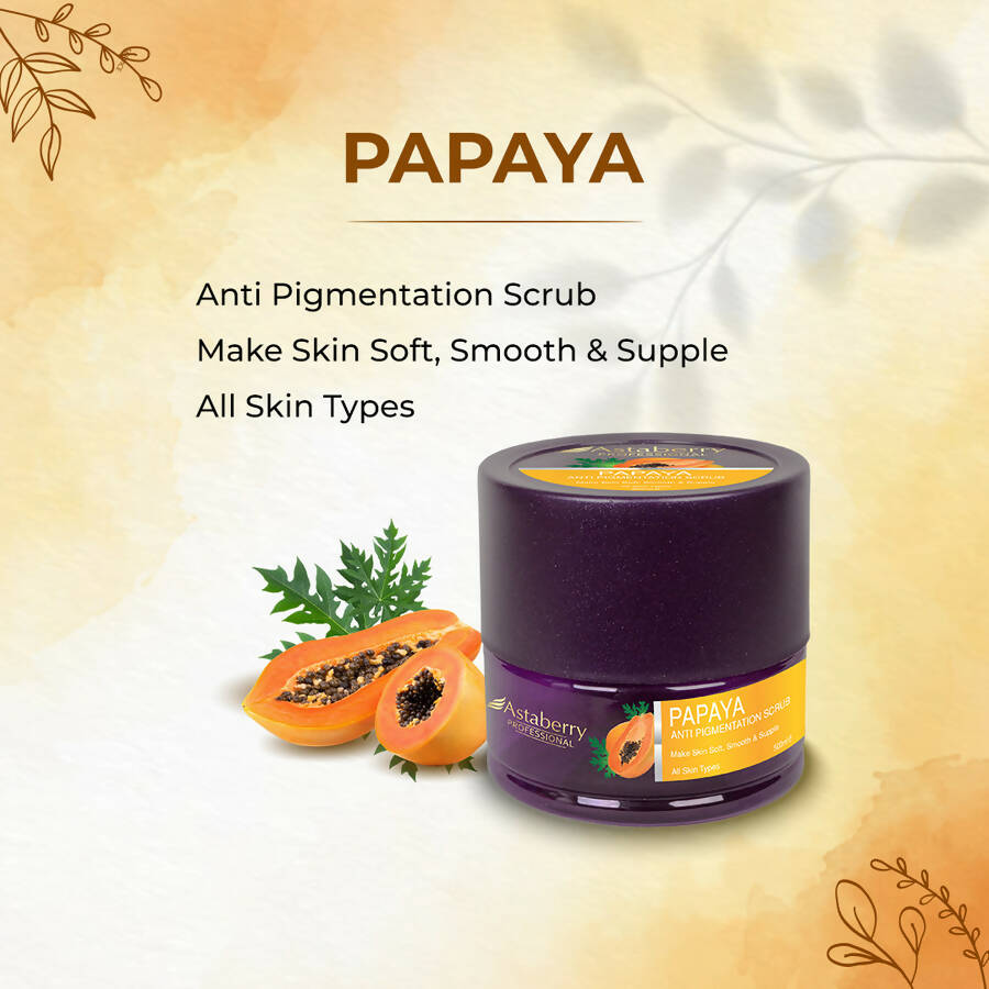 Astaberry Professional Papaya Face Scrub