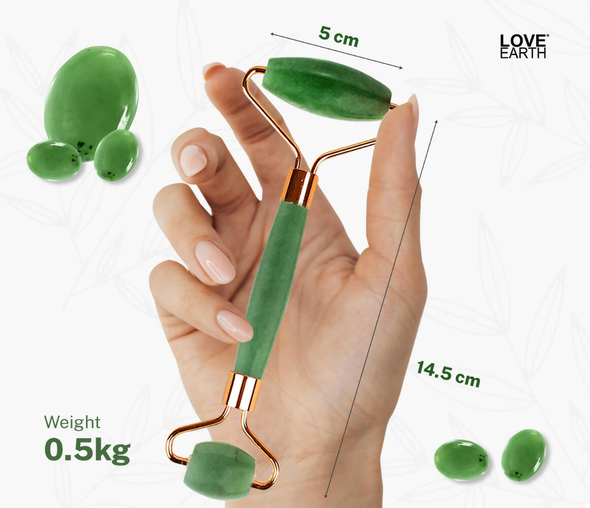 Love Earth Jade Face Roller