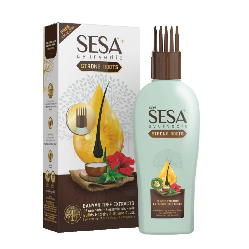 Sesa Ayurvedic Strong Roots Hair Oil - Distacart