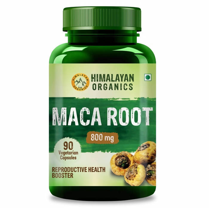 Himalayan Organics Maca Root 800 mg Vegetarian Capsules