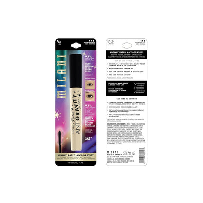 Milani Highly Rated Anti Gravity Mascara - Black