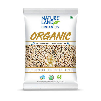 Nature Land Organics Cowpea Black eye -  USA, Australia, Canada 