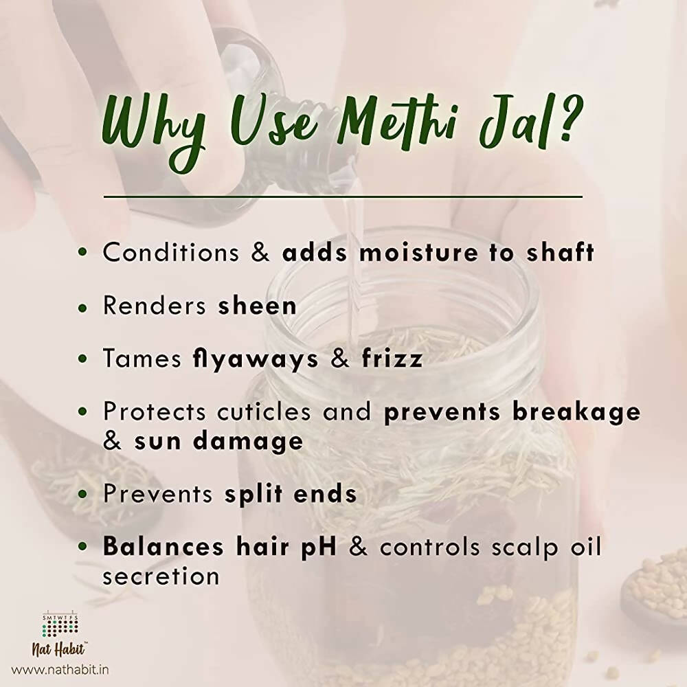 Nat Habit Chamomile Conditioning Methi Jal Hair Serum Spray