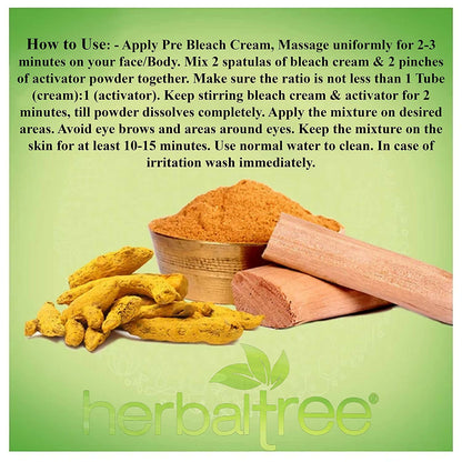 Herbal Tree Haldi Chandan Herbal Bleach Cream