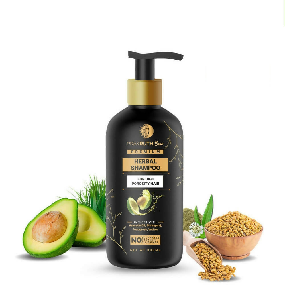 Prakruth Ayurvedic Premium Herbal High Porosity Shampoo - BUDEN