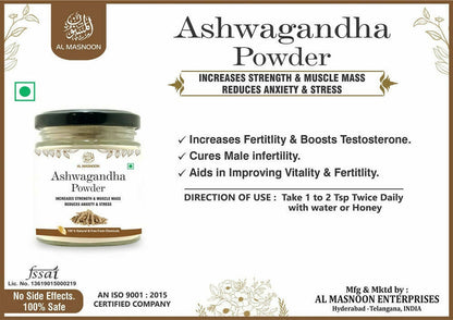 Al Masnoon Ashwagandha Powder