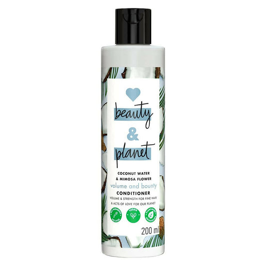 Love Beauty And Planet Coconut Water and Mimosa Flower Paraben Free Volume and Bounty Conditioner -  buy in usa canada australia