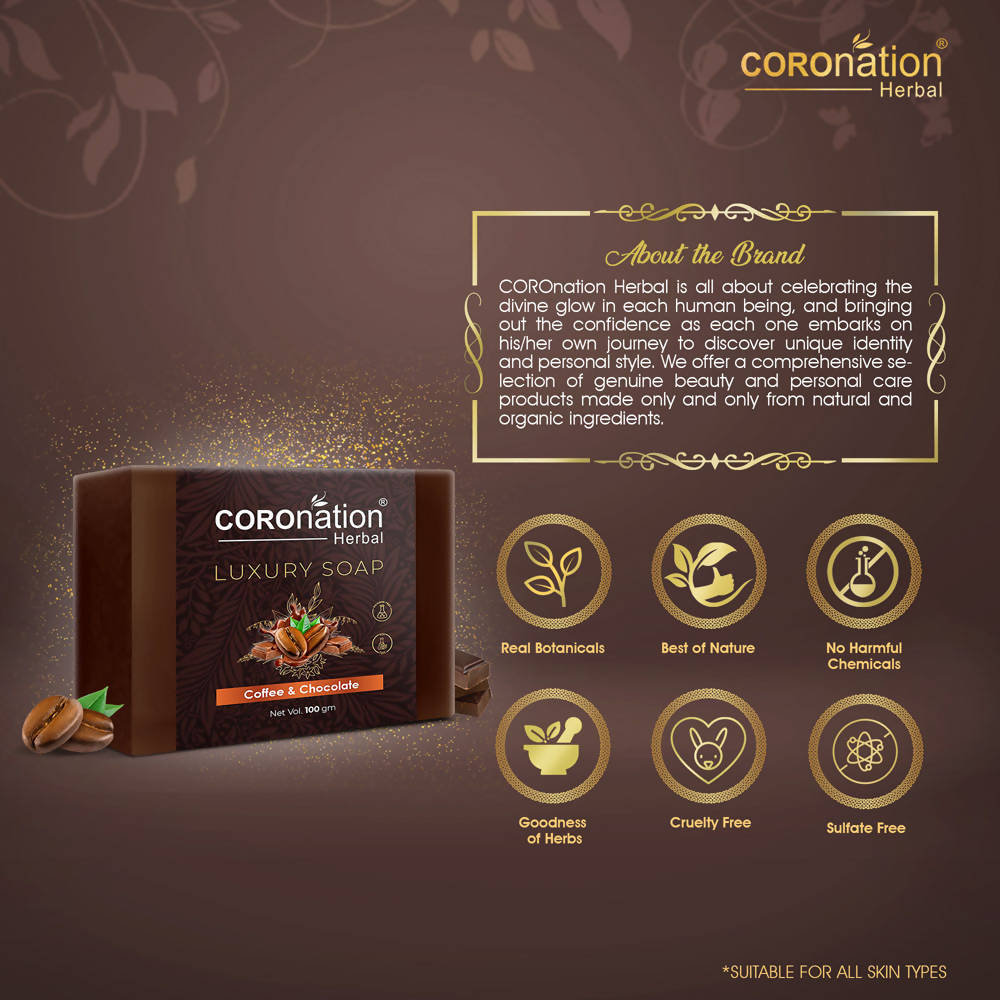 Coronation Herbal Coffee & Chocolate Luxury Soap