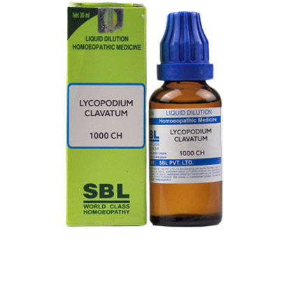 SBL Homeopathy Lycopodium Clavatum Dilution 1000 CH