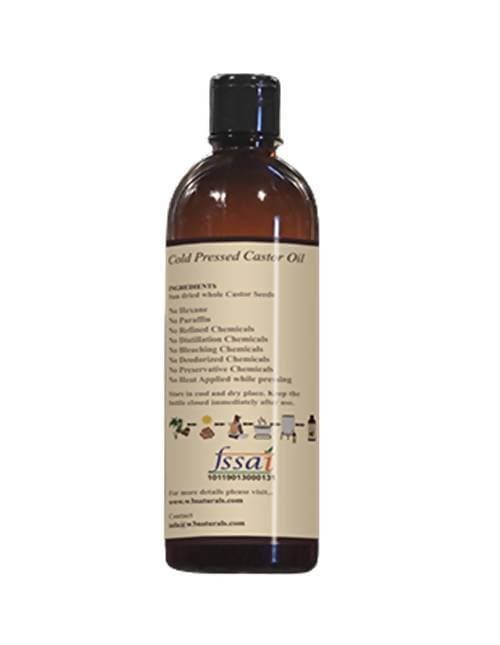 W3 Naturals Cold Pressed Castor Oil